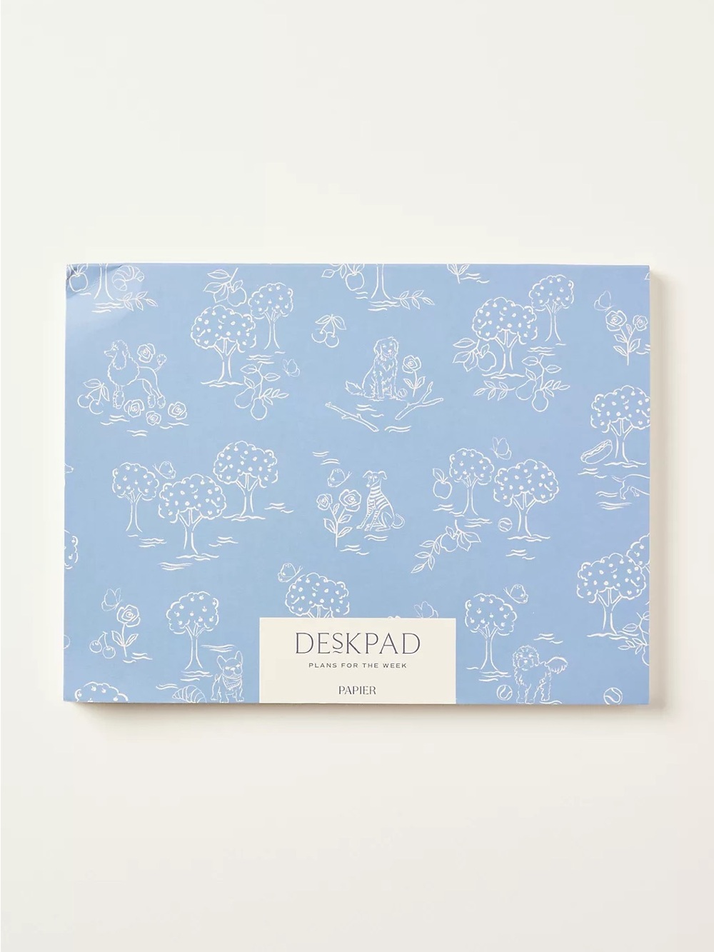 NWT Anthropologie x Papier Modern Toile Weekly Desk Pad